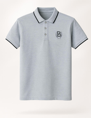 Basics 29 Classic Light Grey  polo Shirt