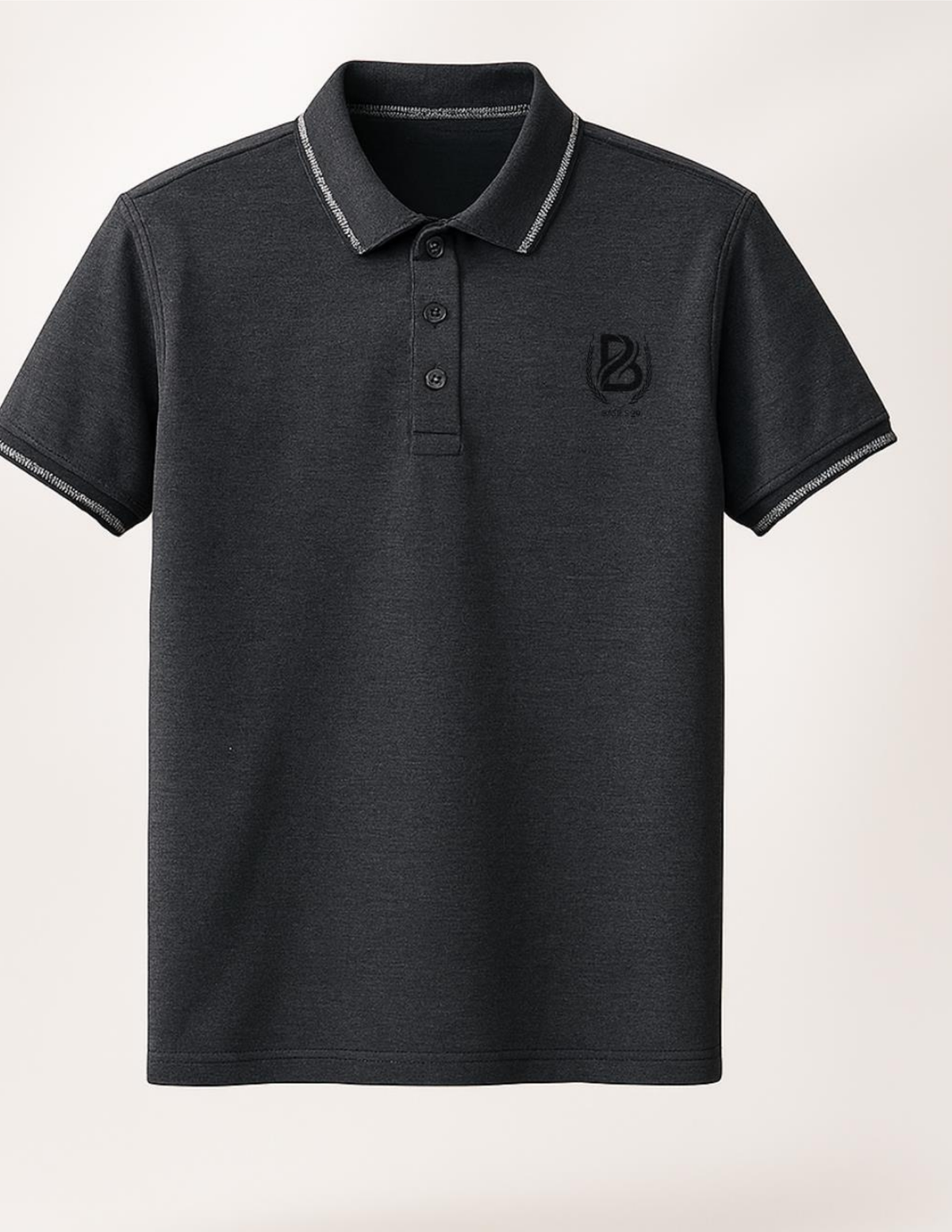 Basics 29 Classic Charcol Grey polo Shirt
