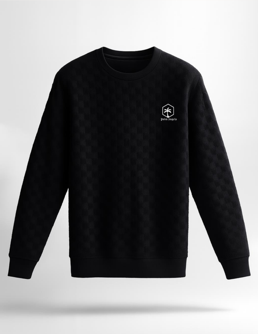 Palm Angels  Towel Streetwear Knit Black