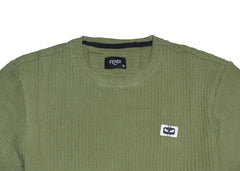 Green  Co-ord Set, Twisted cotton