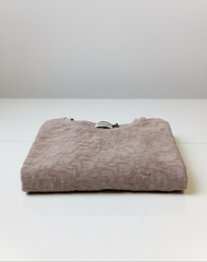 DD Classic Towel Textured Crew Neck Shirt Grey White