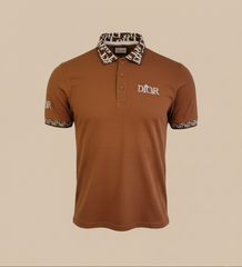 DIOR Printed Collar T-Shirt