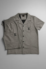 LV Coat Collar Coord Set