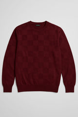 TUM BEND Towel Textured Classic Crew Neck Pullover