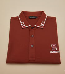 Givenchy  Rust Maroon  Polo-Shirt