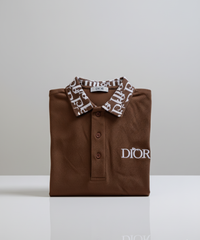 DIOR Printed Collar T-Shirt