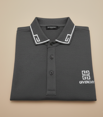 Givenchy Cahrcoal Grey Polo-Shirt
