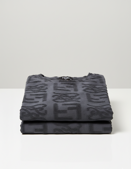 TUM BEND Classic Crew Neck Pullover Black